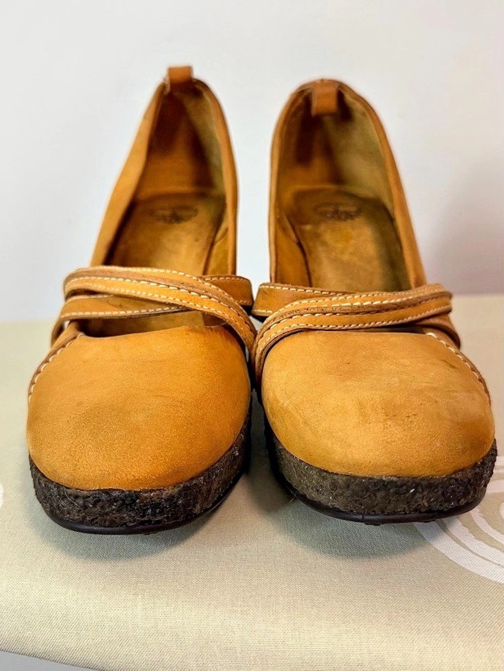 Timberland Stone Street Mary Jane Women's Brown Wedge Shoes